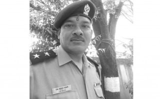 प्रहरीका लुभु इन्चार्ज माझीको निधन