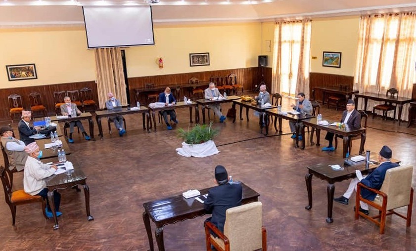 नेकपा सचिवालय बैठक सम्पन्न, एमसीसी अनुमोदन गर्ने/नगर्ने जिम्मेवारी संसदको
