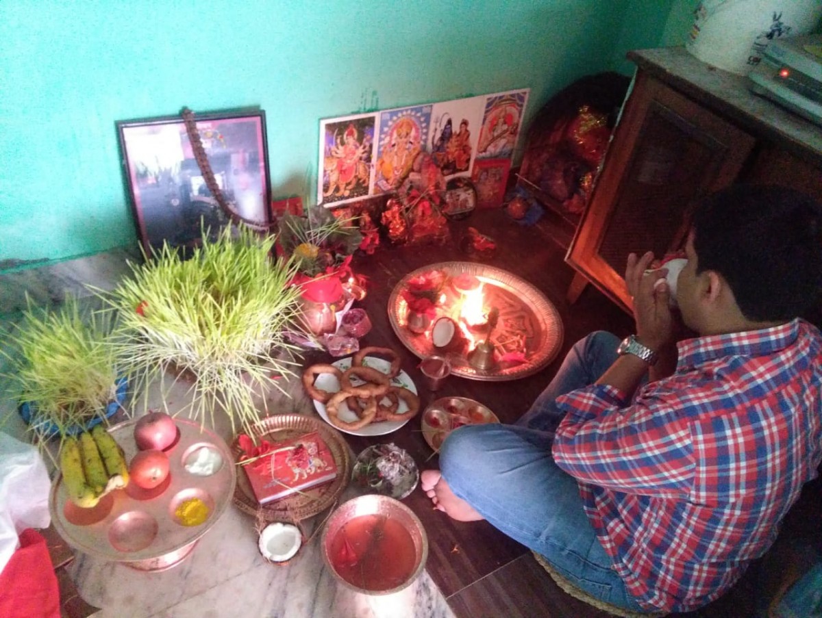 भोलिदेखी दसैं सुरु, घटस्थापनाको साइत पौने १२ बजे