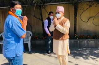 नेकपा ललितपुर जिल्ला सचिवालय सदस्य गणेश केसी कांग्रेसमा प्रवेश