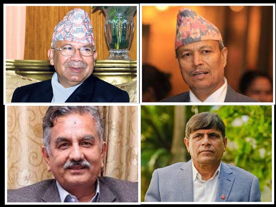 ओली निकट एक अनलाइनको घोषणा, 'एमाले फुट्यो'