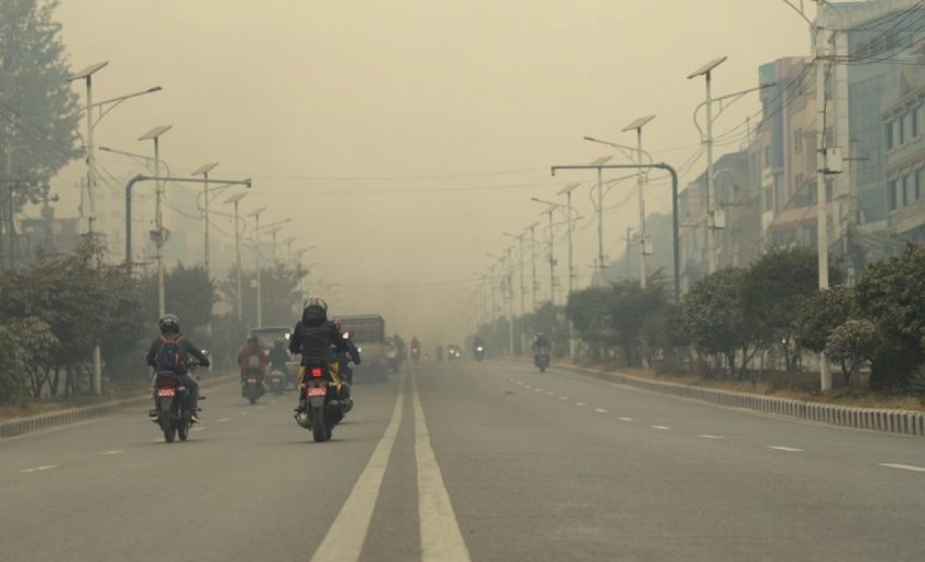 वायु प्रदूषण बढ्दै, स्वास्थ्यमा चुनौती