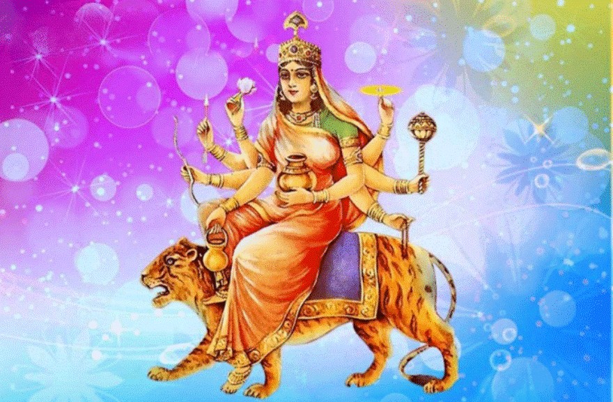 बडादसैँको चौँथो दिन कुष्माण्डा देवीको पूजा आराधना गरिँदै