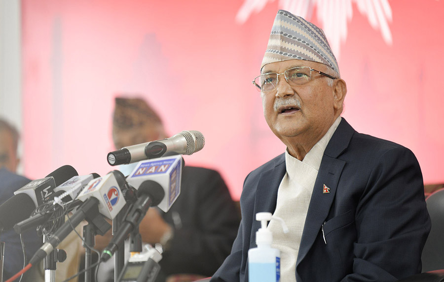 सभामुख सापकोटामाथि महाअभियोग आउन सक्छः अध्यक्ष ओली