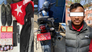 संसद भवन अगाडि शंकास्पद वस्तु राखेको आरोपमा काभ्रेका युवक पक्राउ