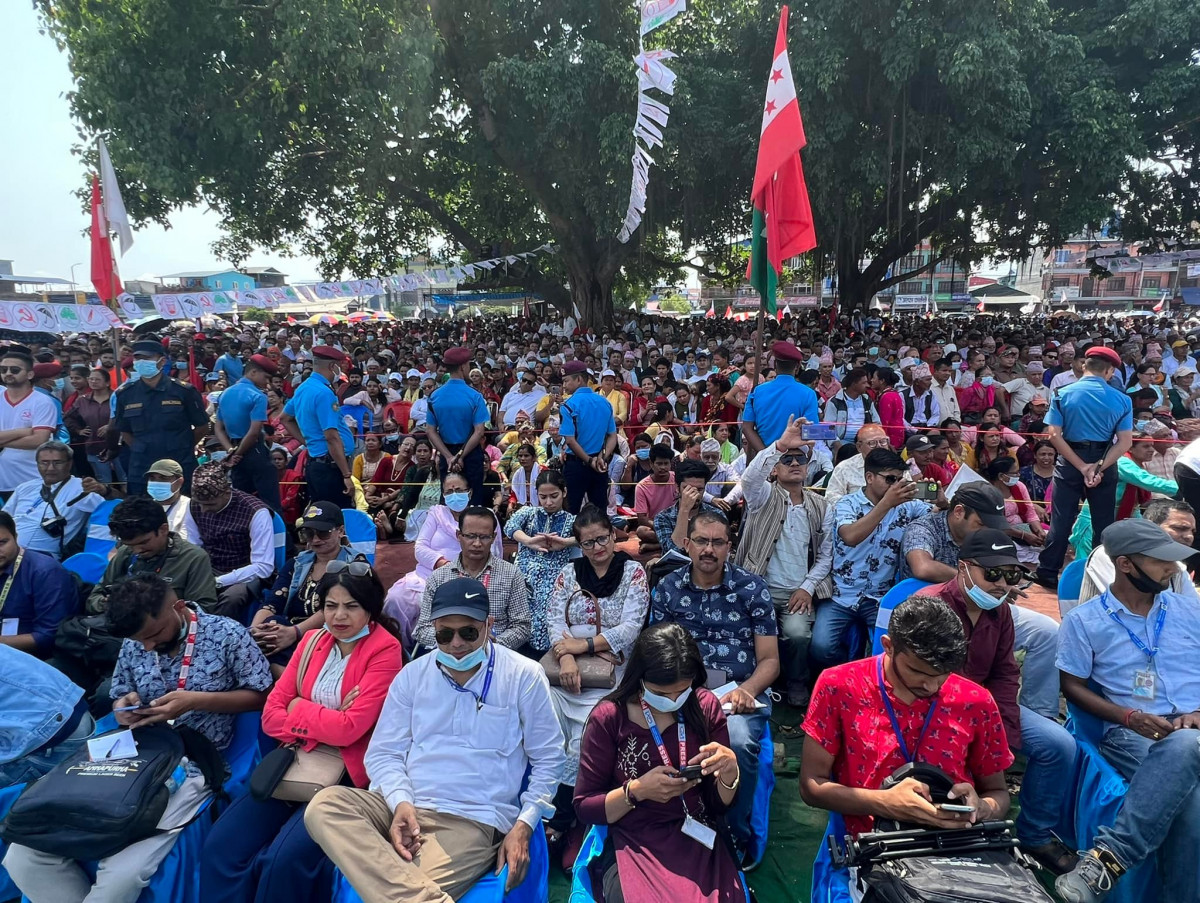भरतपुरमा गठबन्धनका उम्मेदवारलाई जिताउने र गठबन्धनलाई दीर्घकालीन बनाउने वाचा