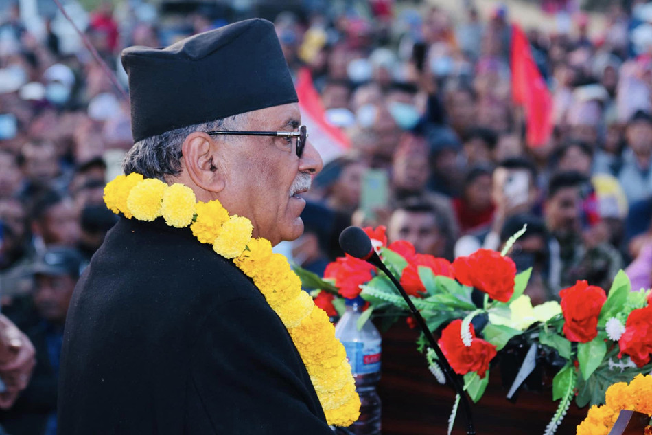 गोरखा–२ मा प्रचण्ड अगाडि