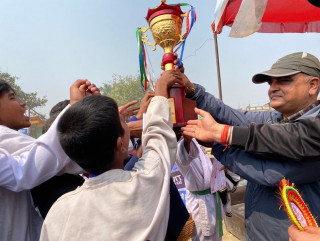 साँतौ सितोरियो कराते प्रतियोगिताको उपाधि सिमरा डोजोको कब्जामा