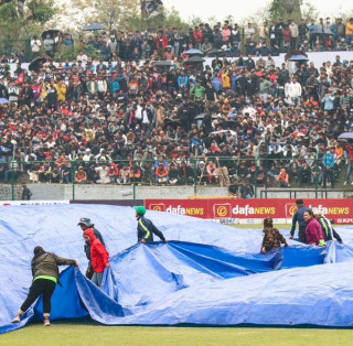 नेपाल र यूएईको बीचको बाँकी खेल भोलि हुने