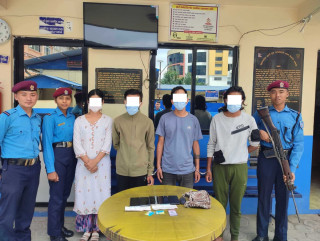 हनी ट्र्यापमा पारी पैसा असुलेको आरोपमा चार जना पक्राउ