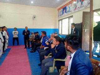 कराँते प्रशिक्षक खड्का इन्डोनेसिया प्रस्थान