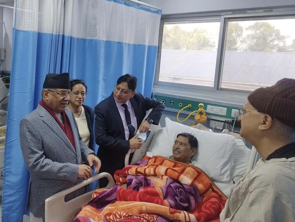 गृहमन्त्री श्रेष्ठ अस्वस्थ