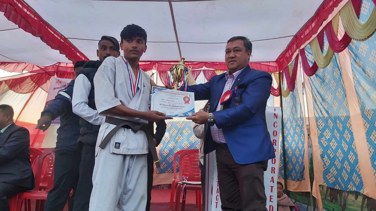 गोदावरी नगरपालिका सातौ मेयरकप कराते प्रतियोगिता सम्पन्न