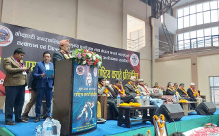 भट्टराई नेपाली राजनीतिमा निष्ठा र त्यागका प्रतिमूर्ति : उपप्रधानमन्त्री तथा रक्षामन्त्री खड्का