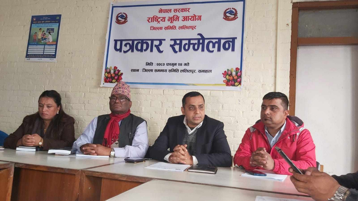 ललितपुरमा ३१ सय ९५ भूमिहीनहरुको लगत सङ्कलन, ललितपुर महानगरले देखाएन चासो