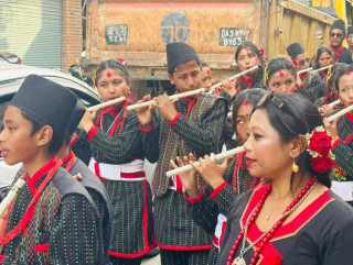 चित्तपोल सिमल्टार बाँसुरी बाजा खलःका ३९ जना प्रशिक्षित
