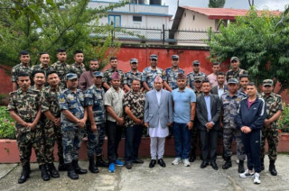 उपप्रधानमन्त्री श्रेष्ठद्वारा सुरक्षाकर्मीप्रति धन्यवाद व्यक्त