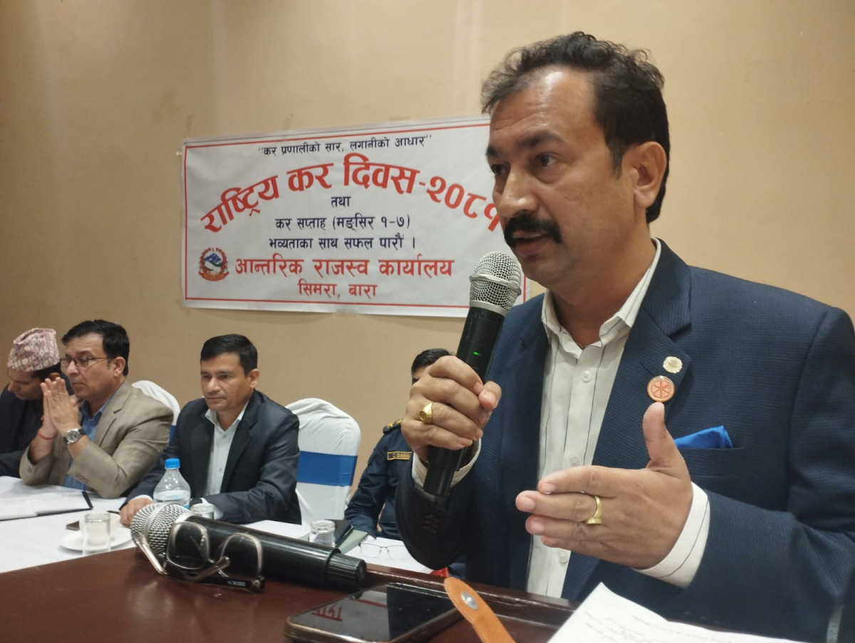 सिमरामा कर सप्ताहको शुरुवात, व्यवसायीले मागे एकद्वार कर प्रणाली