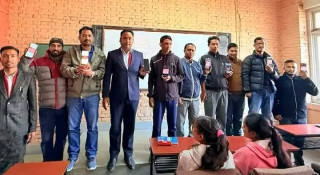 अखिल ( समाजवादी) पाटन क्याम्पसमा जनक बहादुर साहीको टिमले सार्वजनिक गर्यो ४० बुँदे प्रतिबद्धा पत्र